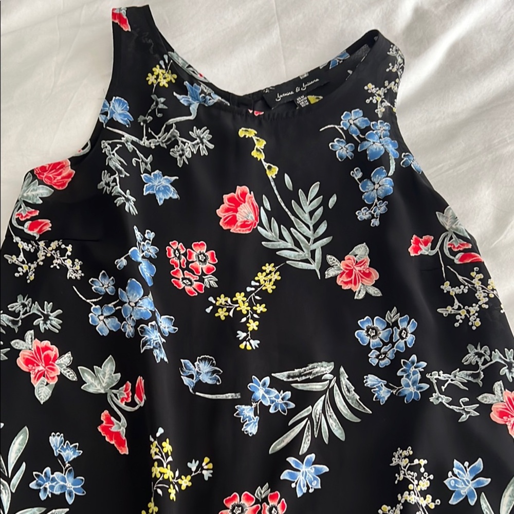 Jasmine & Juliana Floral Sleeveless Top